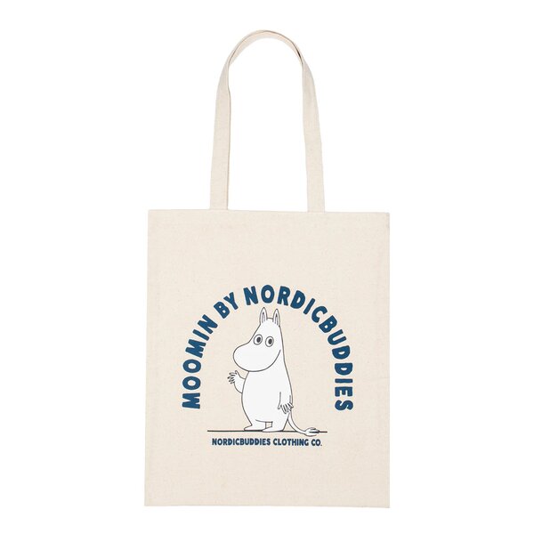 Mummi handlenett Mummitrollet beige