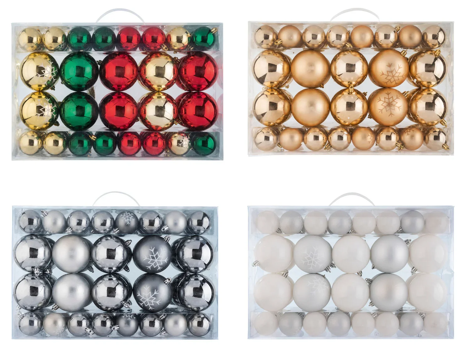 LIVARNO home Boules de Nol, 68 pices