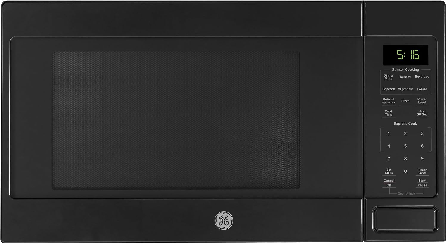 GE Countertop Microwave Oven, 1150 Watts, 1.6 CuFt., Stainless Steel
