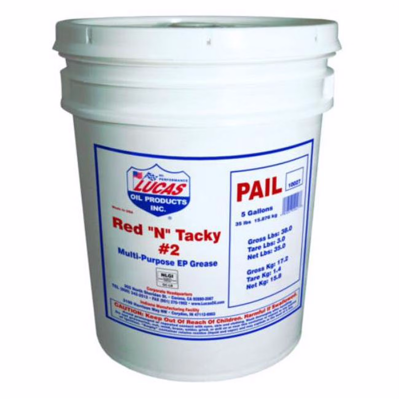 Products LUC10027 35 lbs Red N Tacky Grease