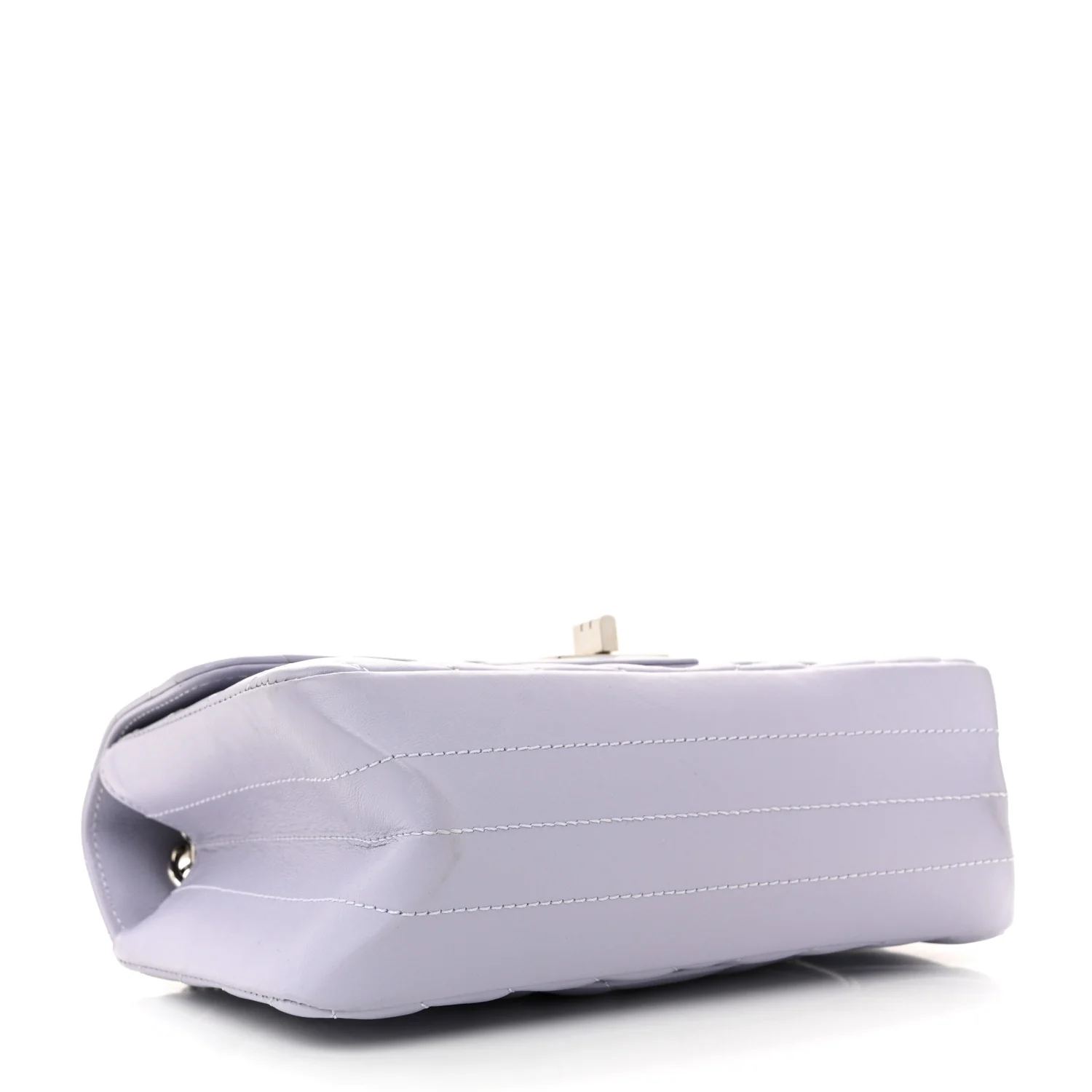 Aged Calfskin Chevron Quilted 2.55 Reissue Mini Flap Light Purple