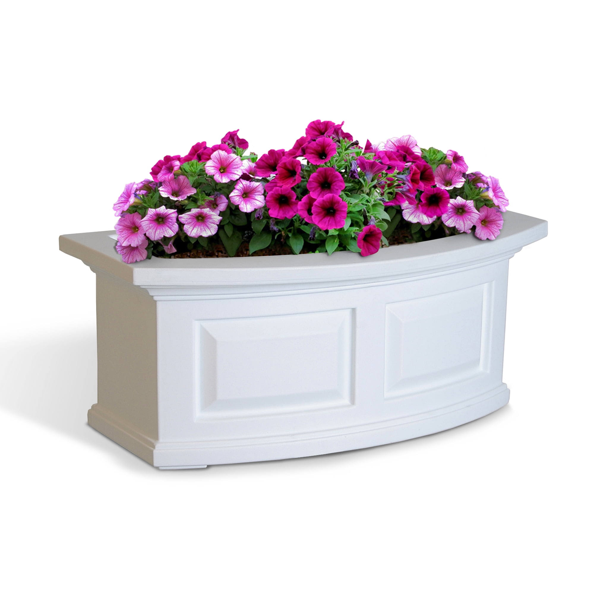 Mayne Nantucket 2-ft. Window Box, White