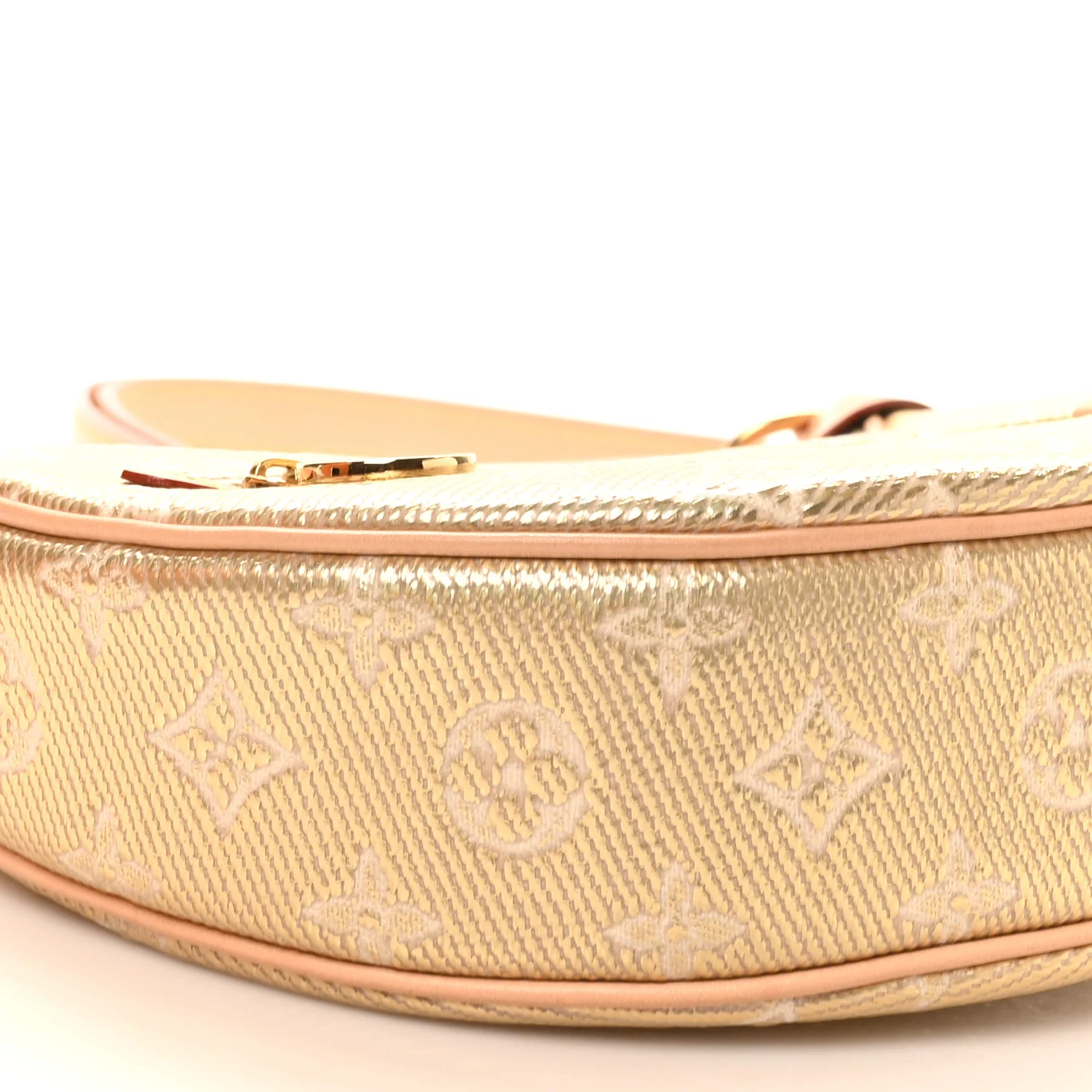 Monogram Jacquard Loop Gold