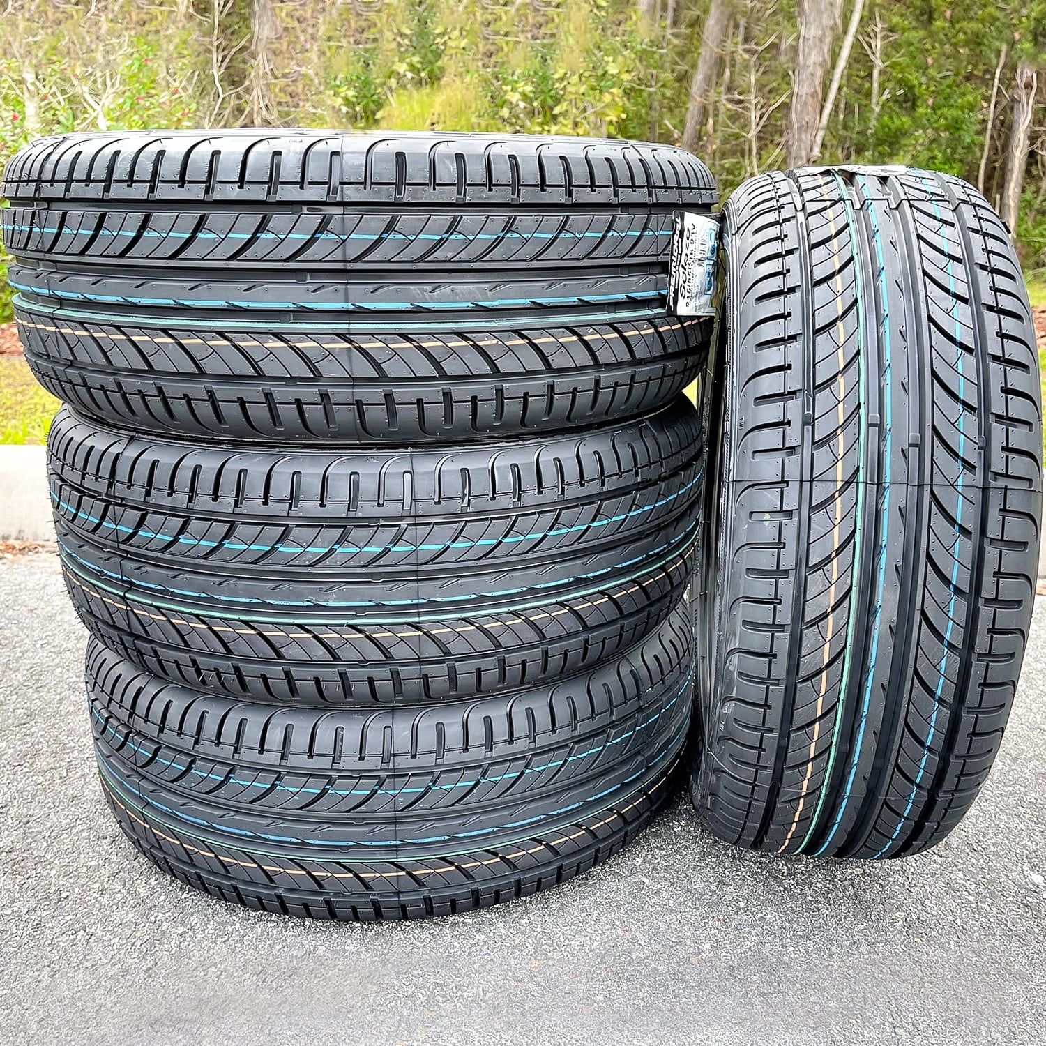 Pair of 2 (TWO) Solazo 205/55R16 91V Performance Tires Fits: 2012-13 Honda Civic EX-L, 2014-15 Honda Civic EX - Image 7