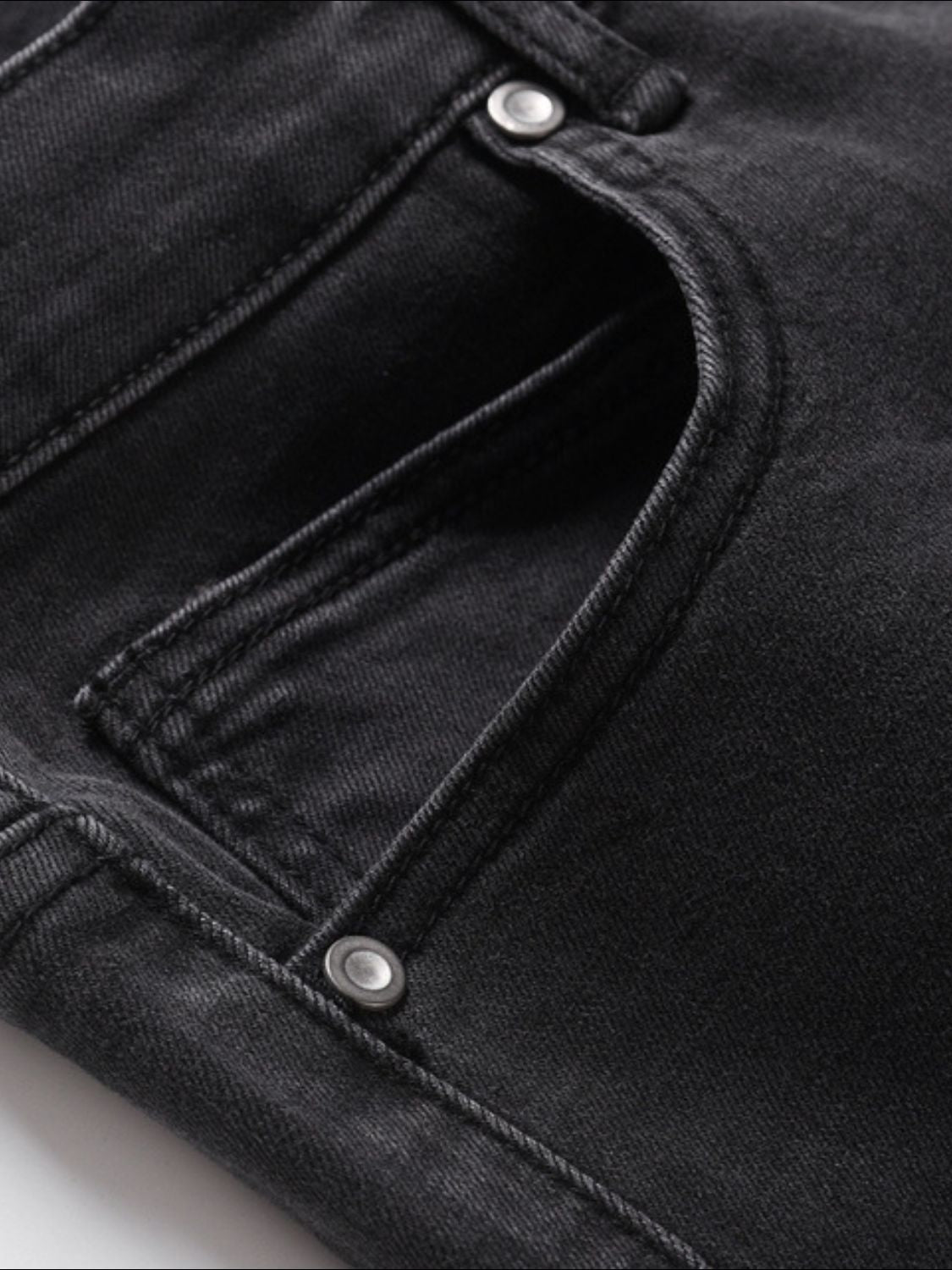 Men’s Washed Bootcut Jeans