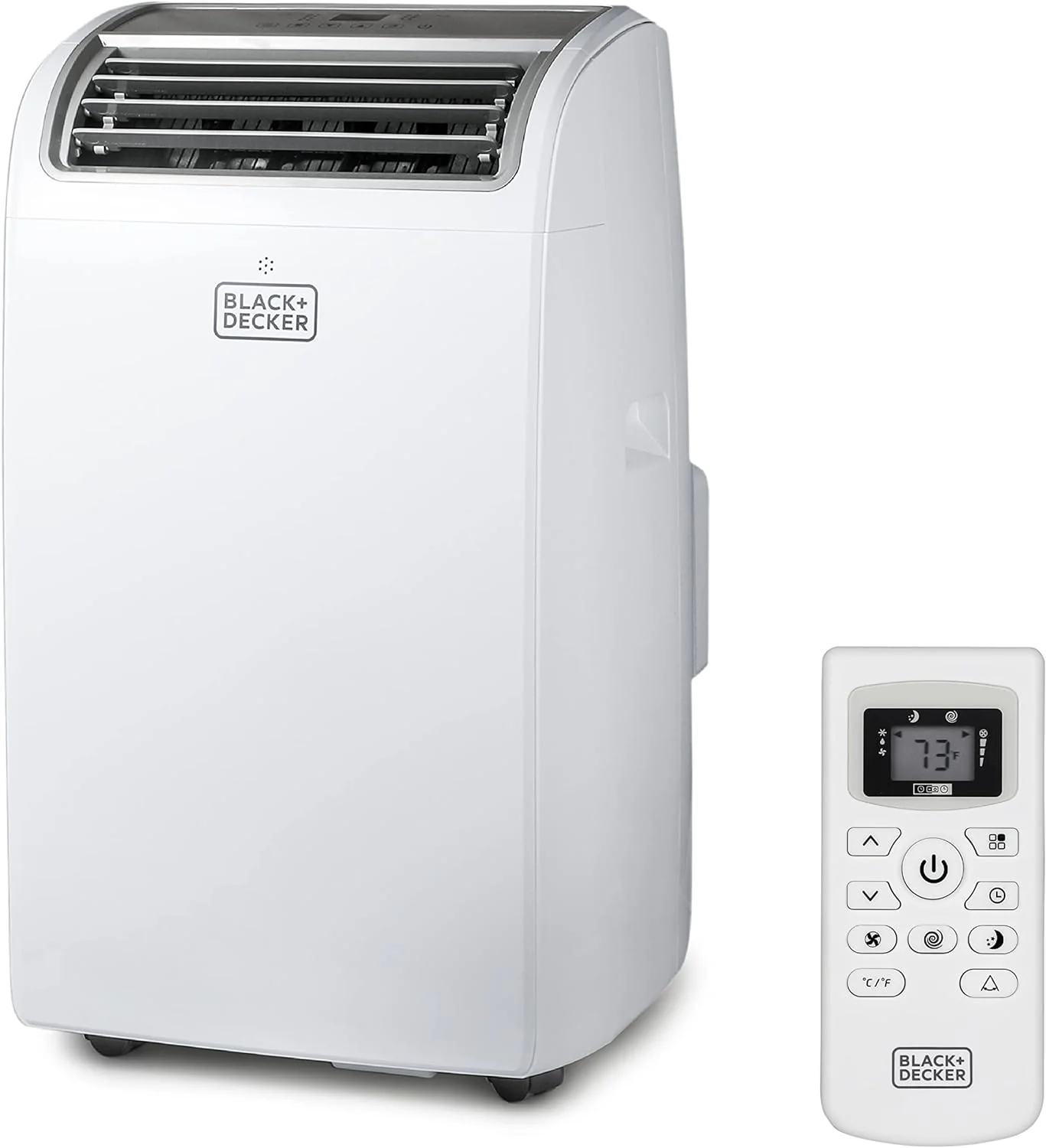Air Conditioner, 14,000 BTU Air Conditioner Portable for Room up to 700 Sq. Ft. with Remote Control, White