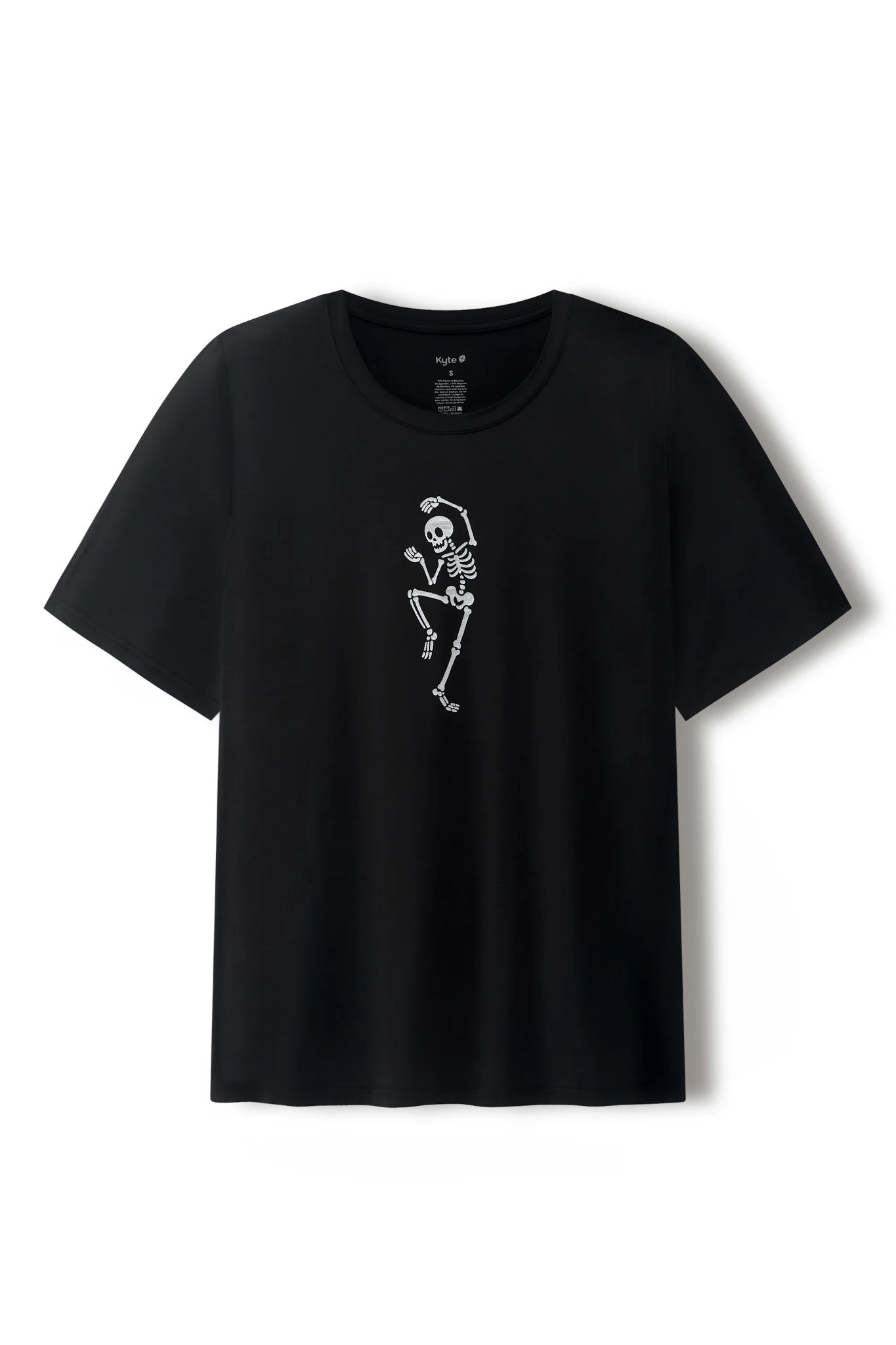 Men's Crew Neck Tee in Skeleton