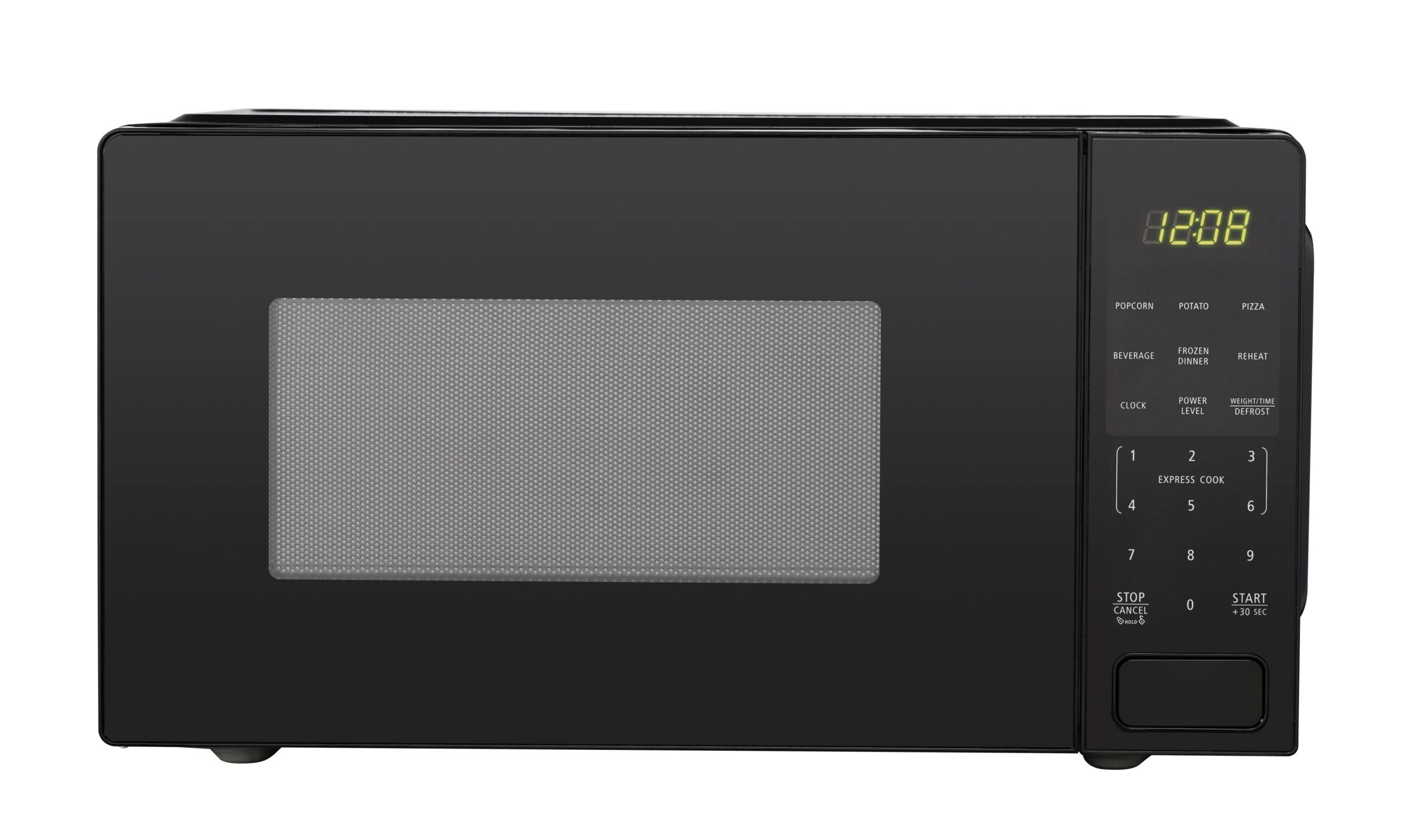 Mainstays 1.1 Cu ft Countertop Microwave Oven 1000 Watts Black New