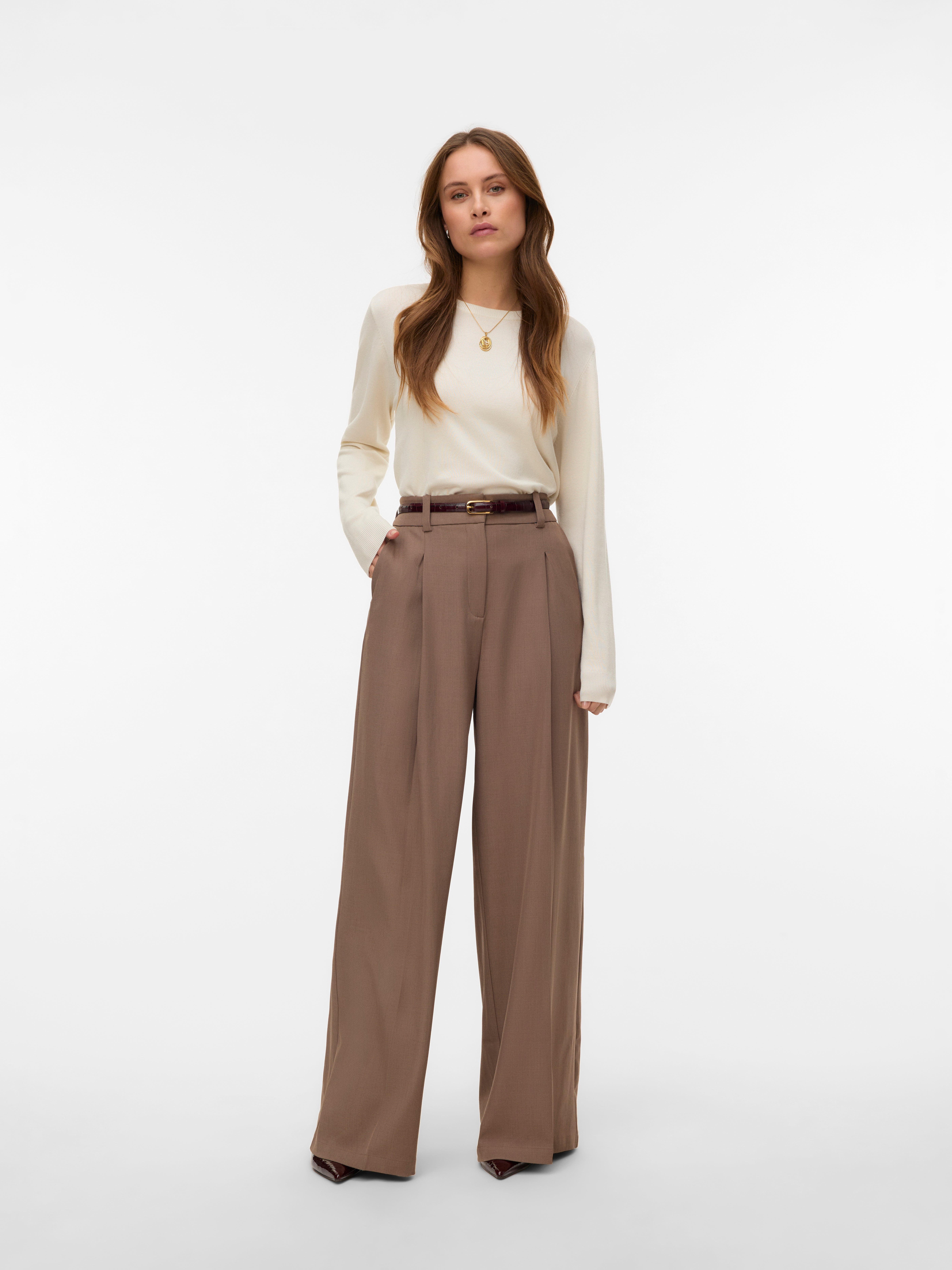 VERO MODA® VMSILJE Knitted pullover