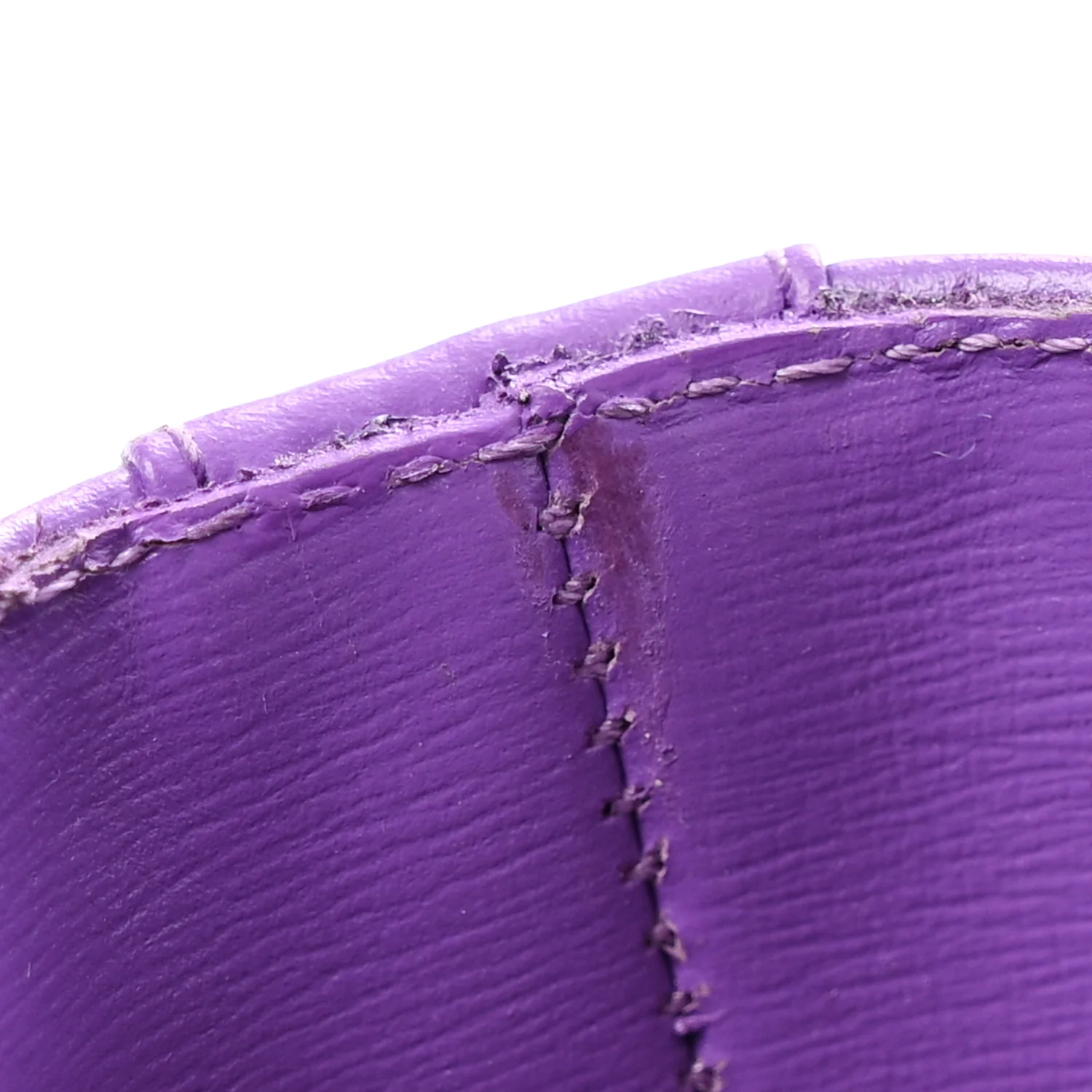 Calfskin Shark Lock Ankle Boots 38 Ultraviolet