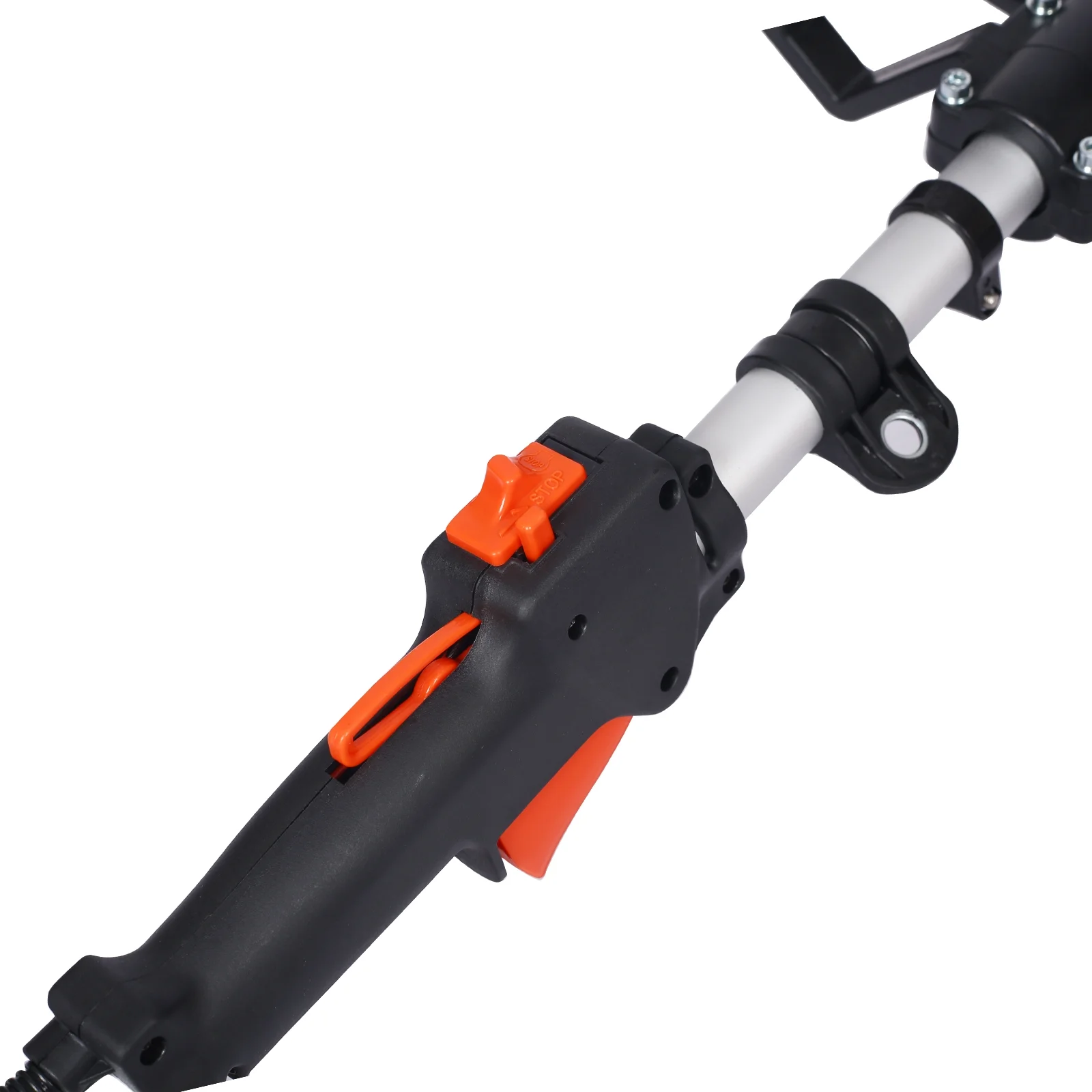 Power Snow Sweeper Brush Machine, 52cc Gasoline Walk-Behind Power Broom for Artificial Lawn Dirt Debris, 24" X 9" Brush, EPA Approved(24" x 9") - Image 9