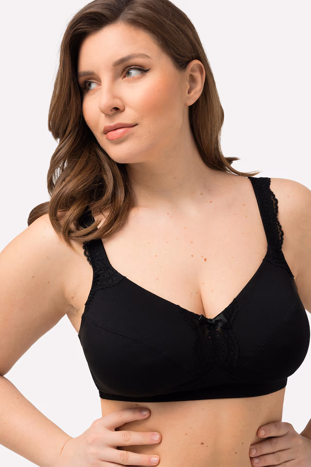Lace Detail Underwire-Free Bralette