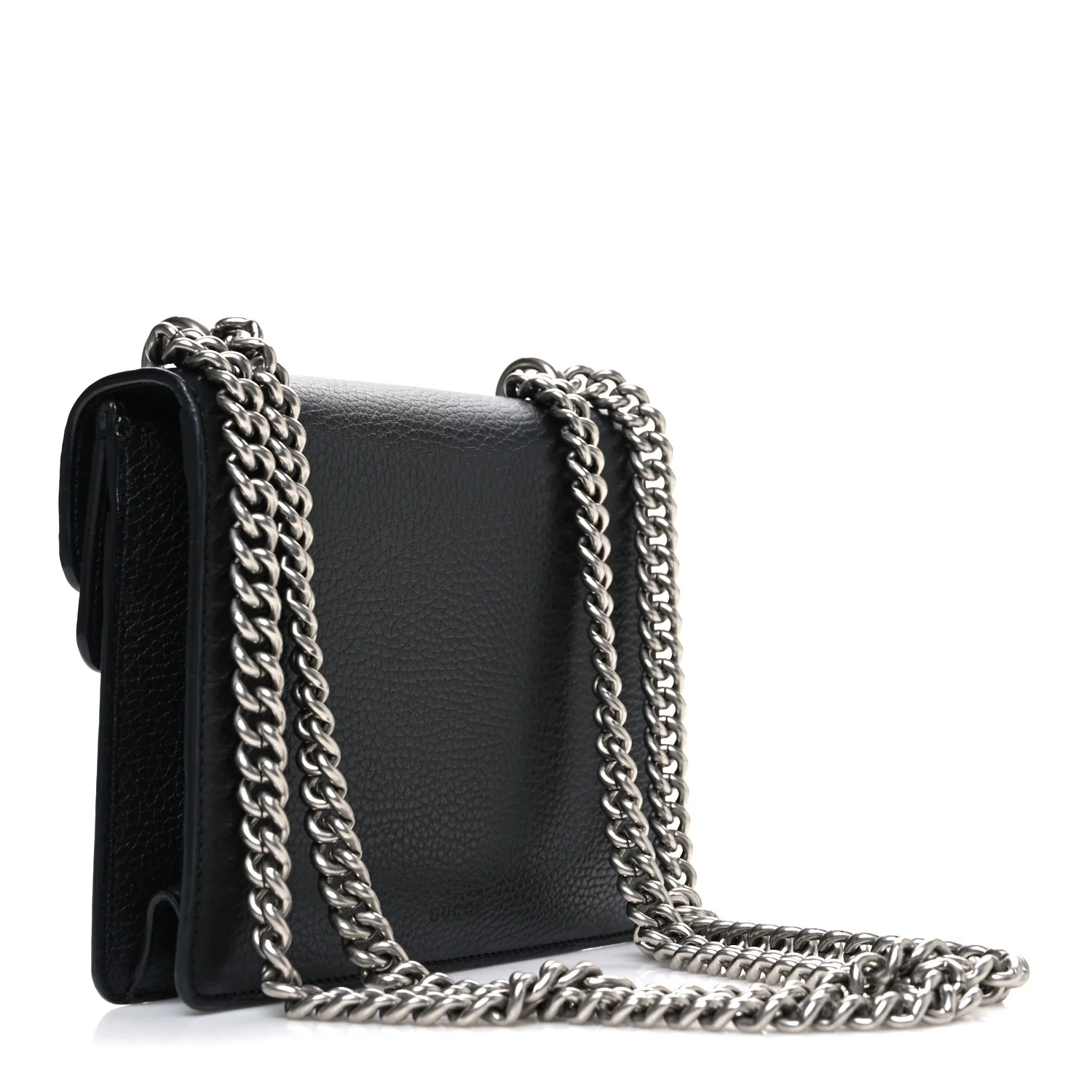 Calfskin Mini Dionysus Shoulder Bag Black