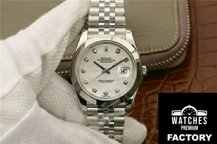 Rolex Datejust M126300 EW Factory White Dial