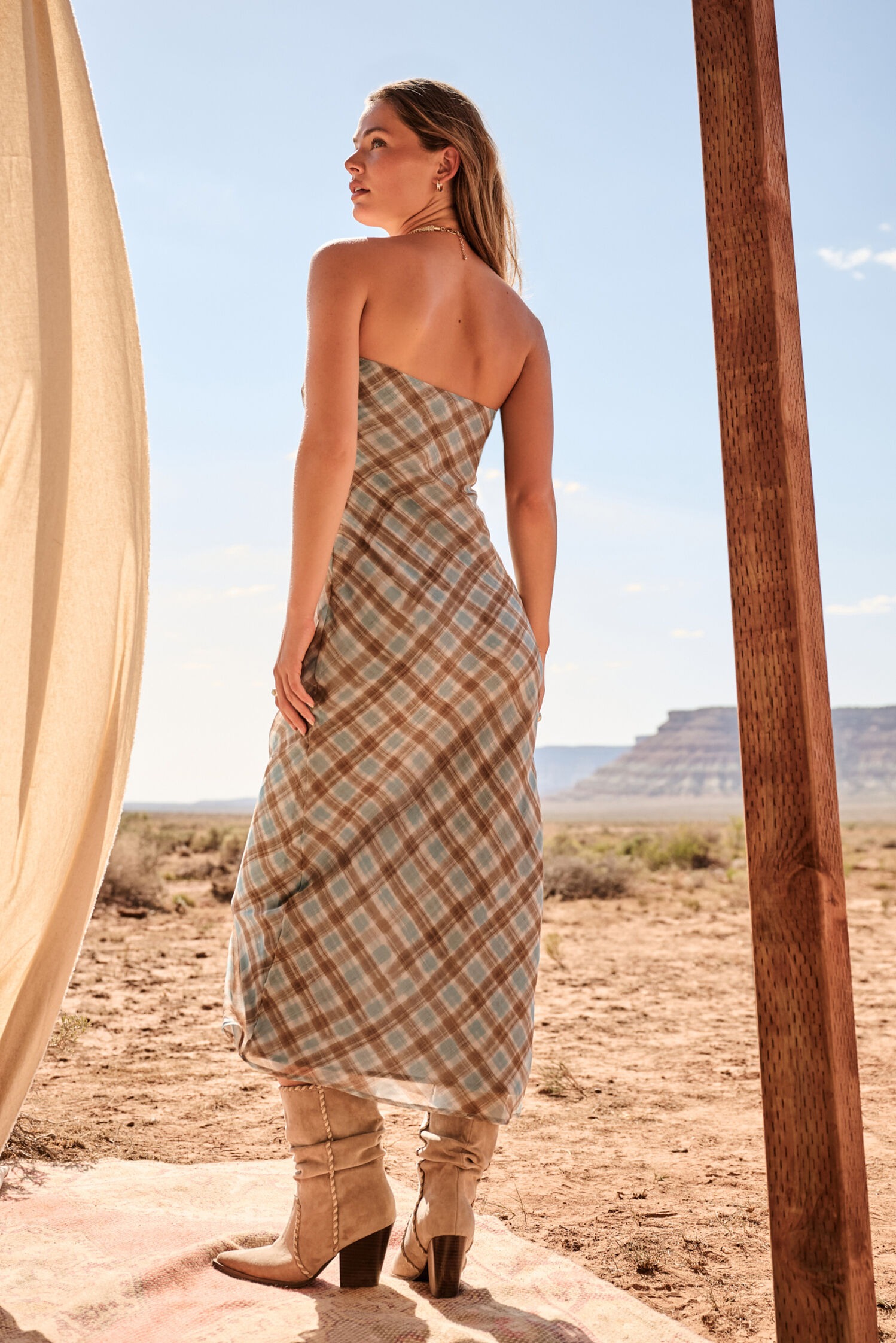 Gia Strapless Maxi Dress