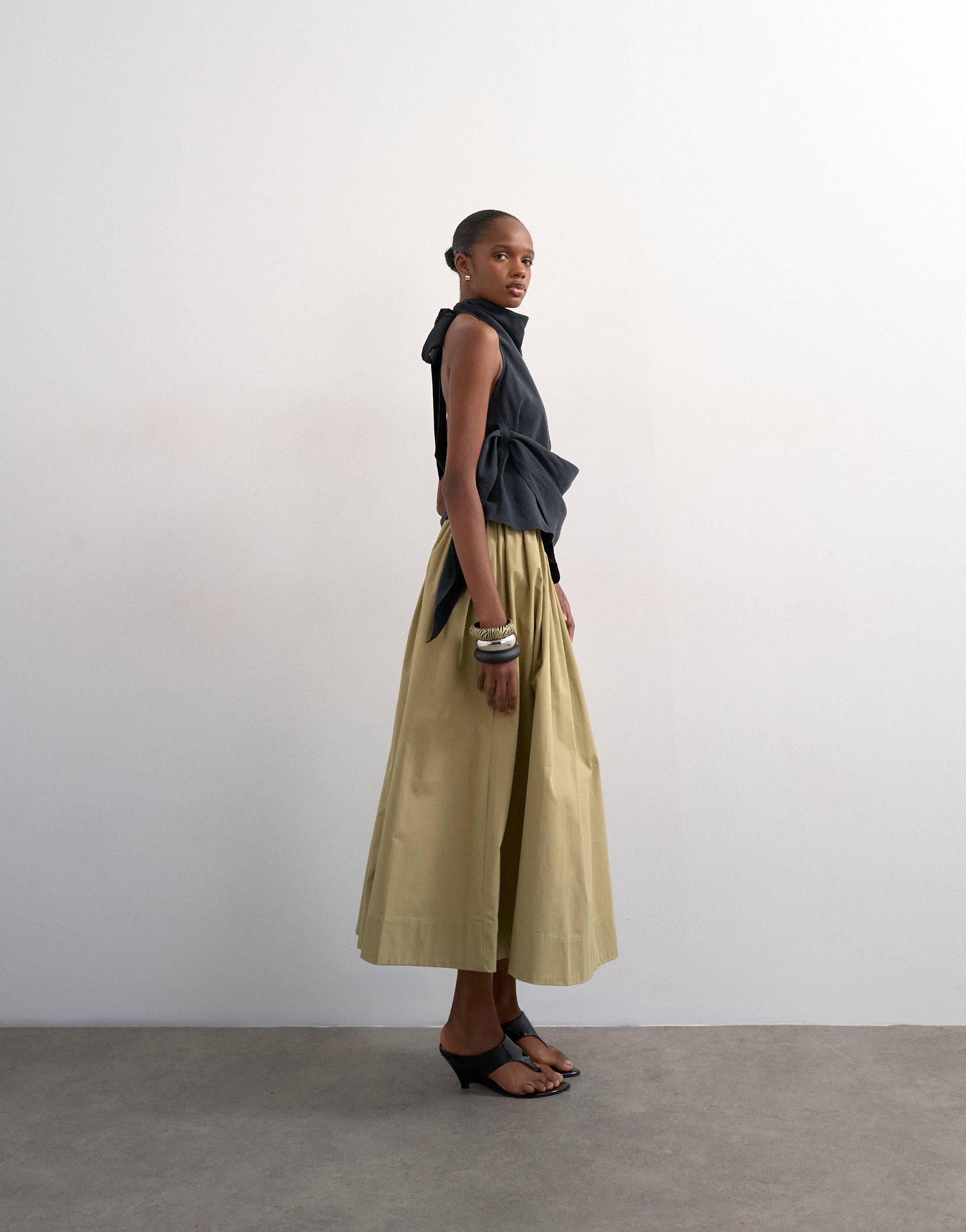 VERO MODA® TSSALLY Low waist Long skirt