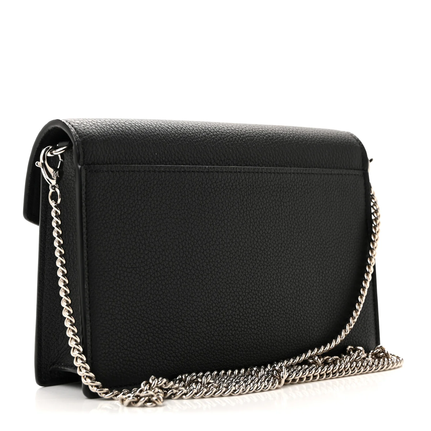 Soft Calfskin My Lockme Chain Pochette Black
