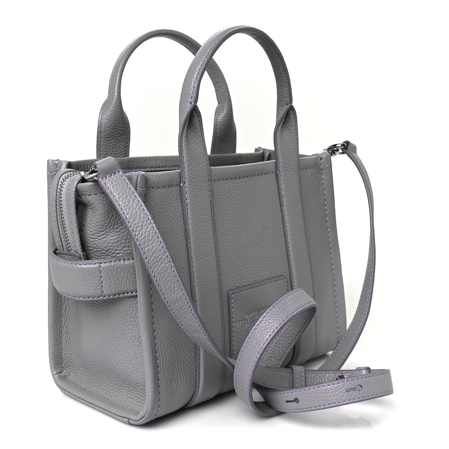 Grained Calfskin Small The Tote Bag Lavender