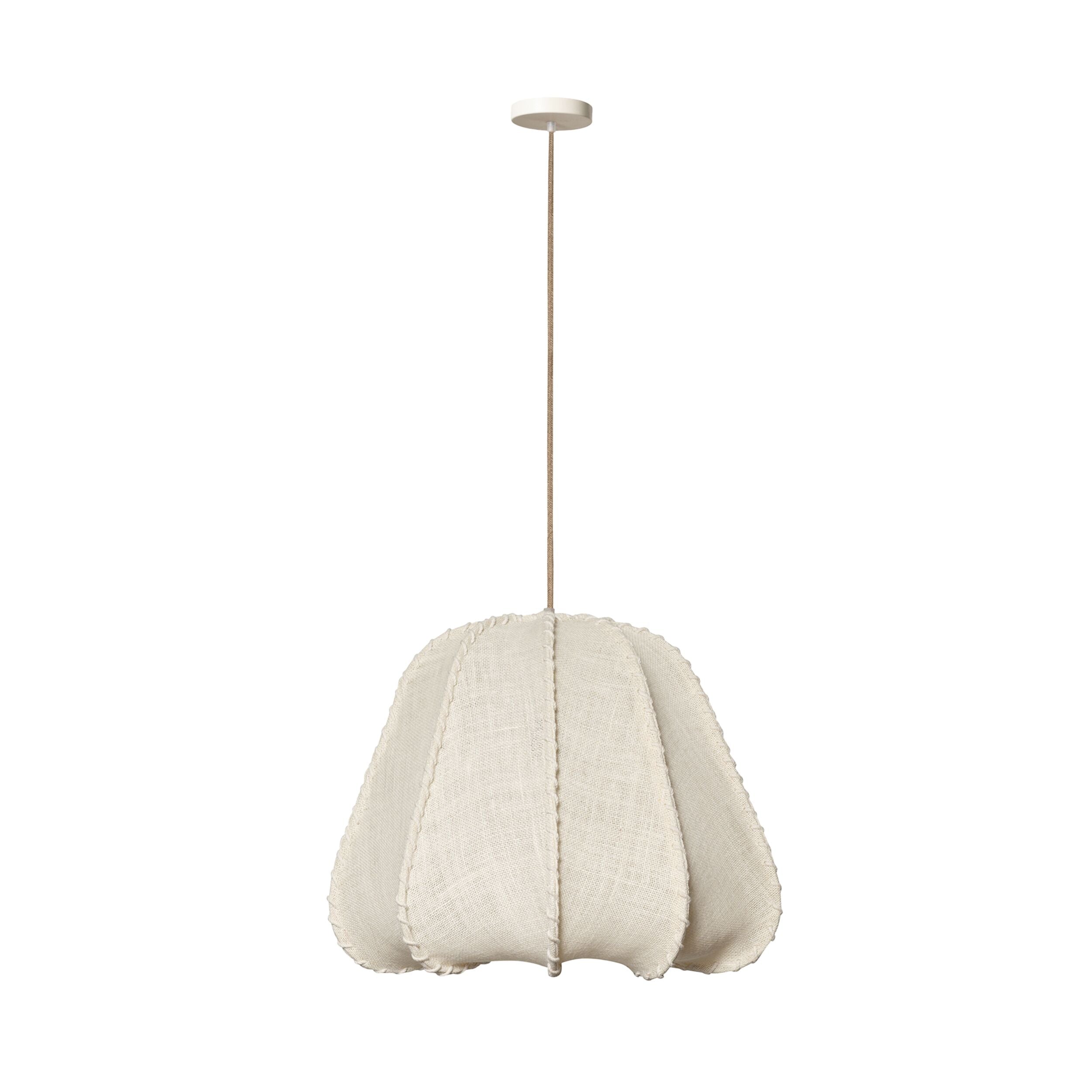 Elora Pendant Off White 50x50x54cm