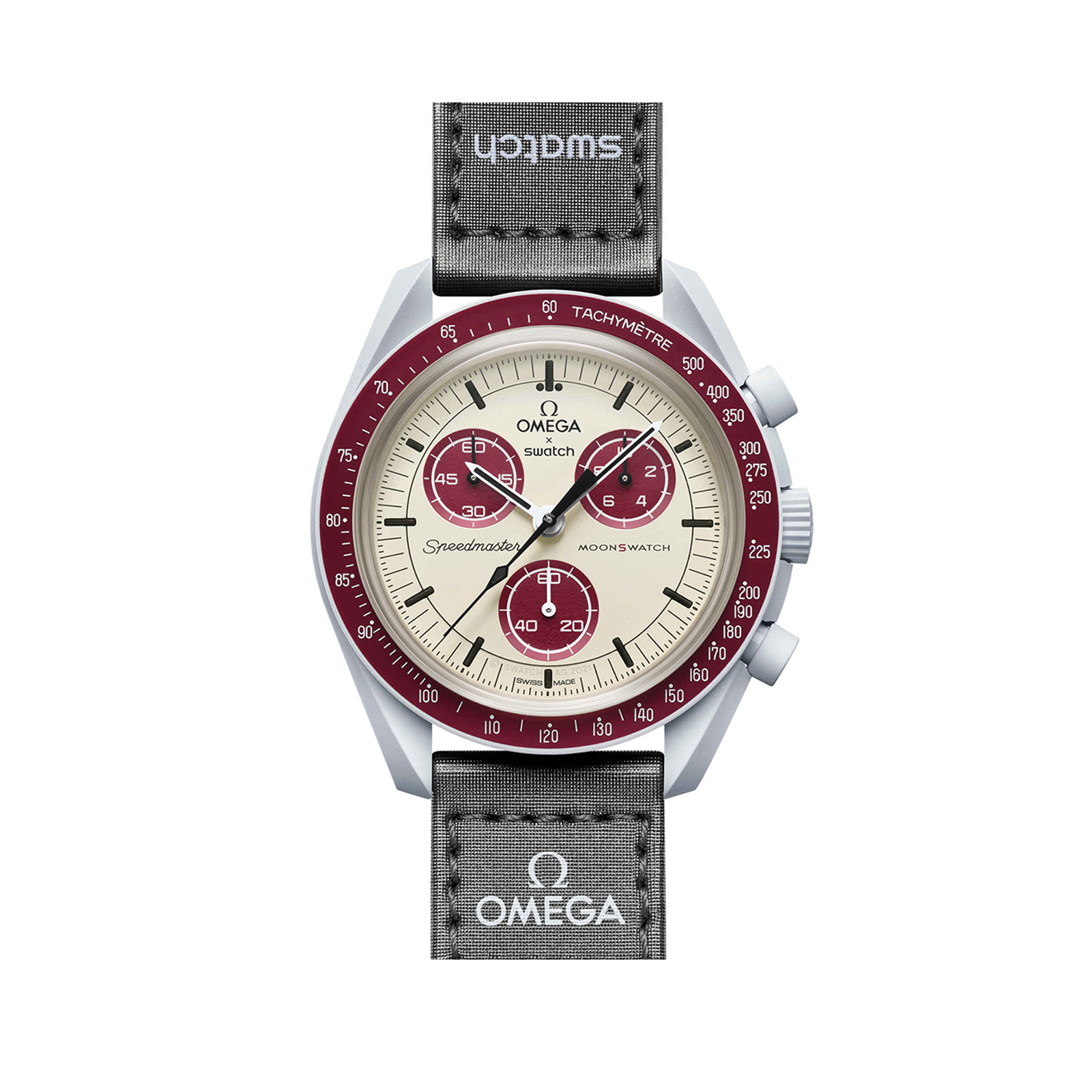 [Super Clone]Swatch x Omega SO33M101 Bioceramic Moonswatch Mission to Pluto