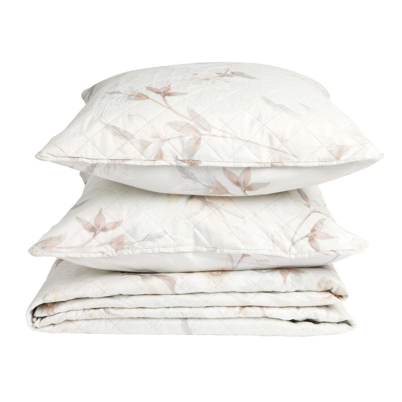 Couvre-lit 220x240cm avec taies d'oreiller 63x63cm - 3 modèles