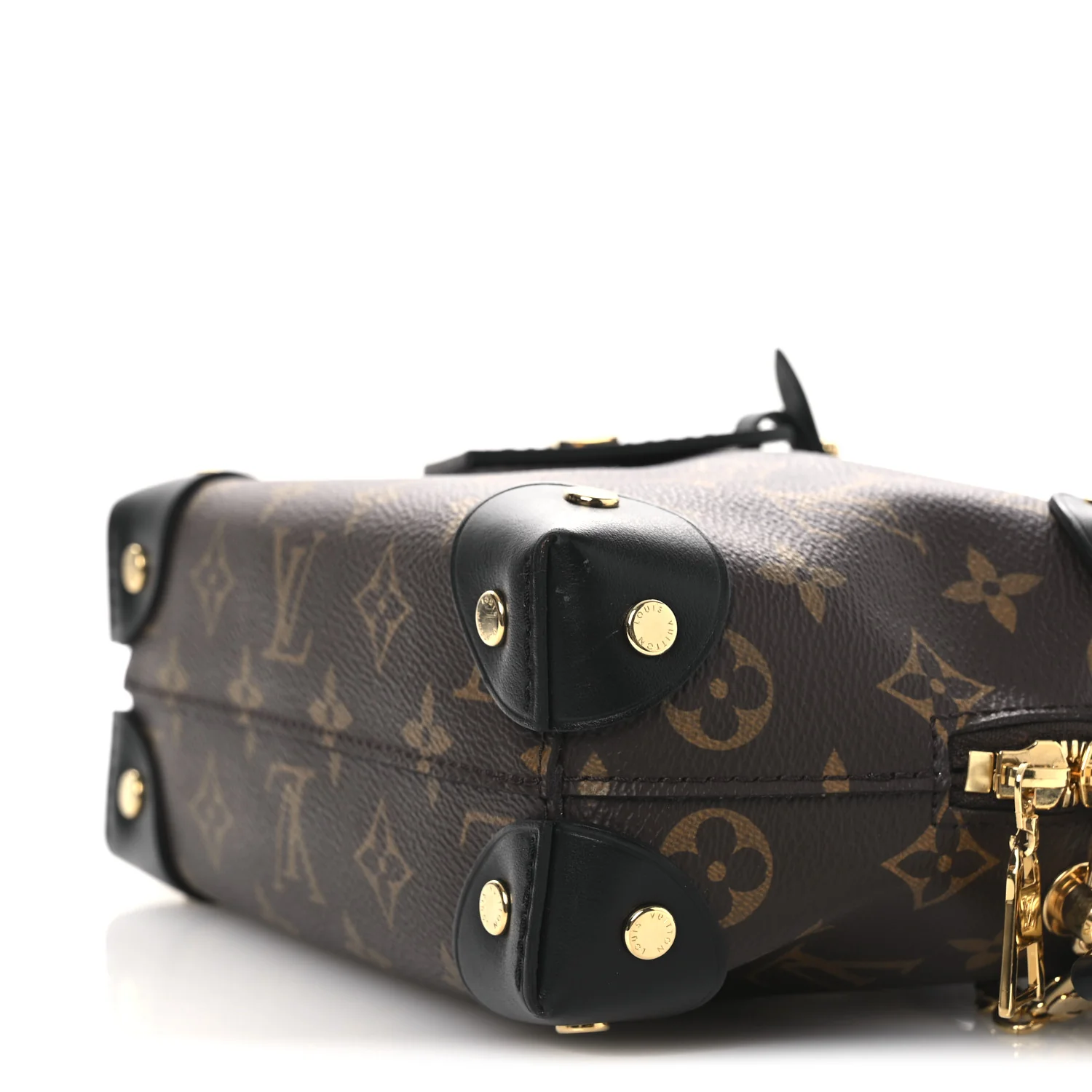 Monogram Petite Malle Souple Black