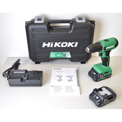 Hikoki – Perceuse-visseuse sans fil 18V avec 2 batteries 2.0Ah – Moteur Brushless compact – Couple 50Nm pour perçage bois et métal – Coffret de transport — vue 6