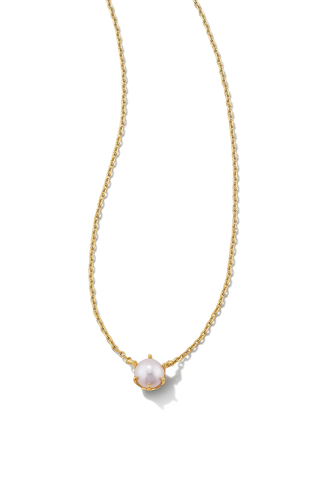 KENDRA SCOTT Ashton Gold Pendant Necklace Gold