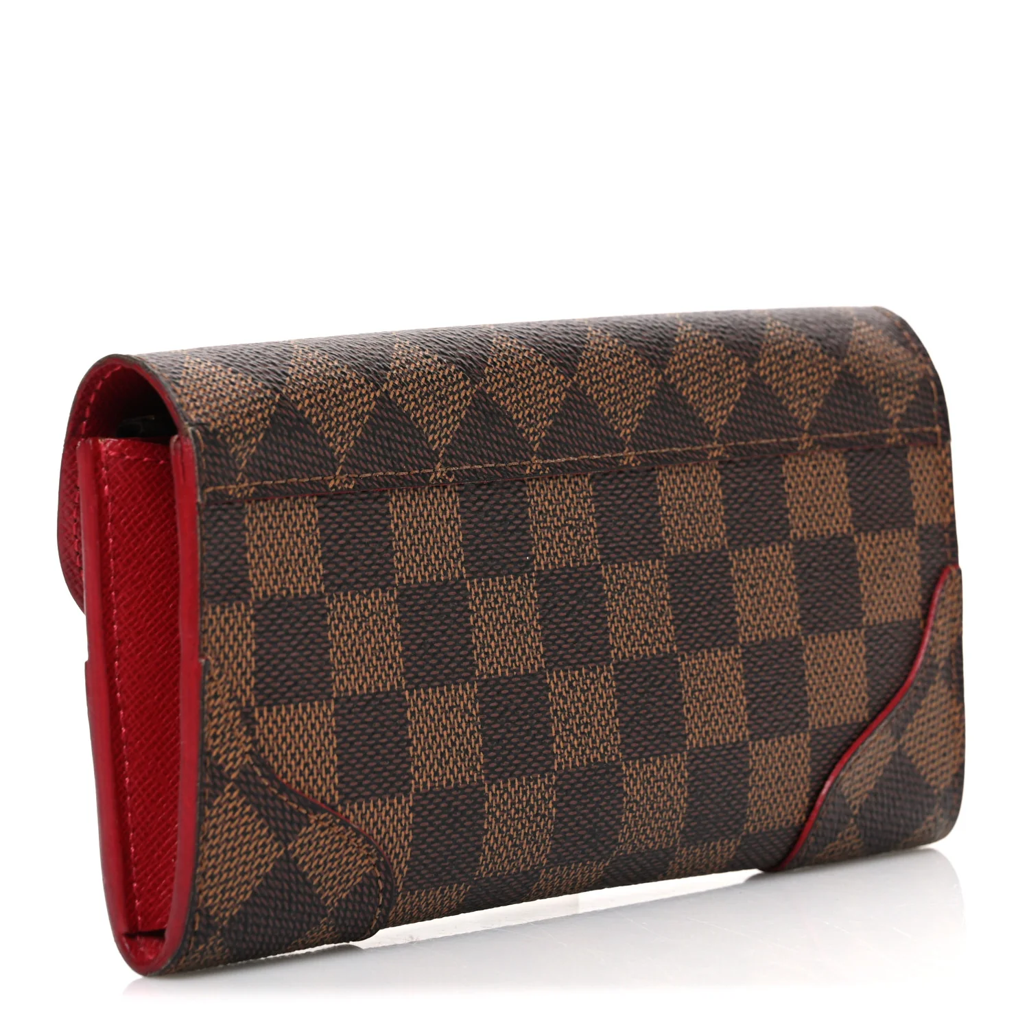 Monogram Emilie Wallet Red