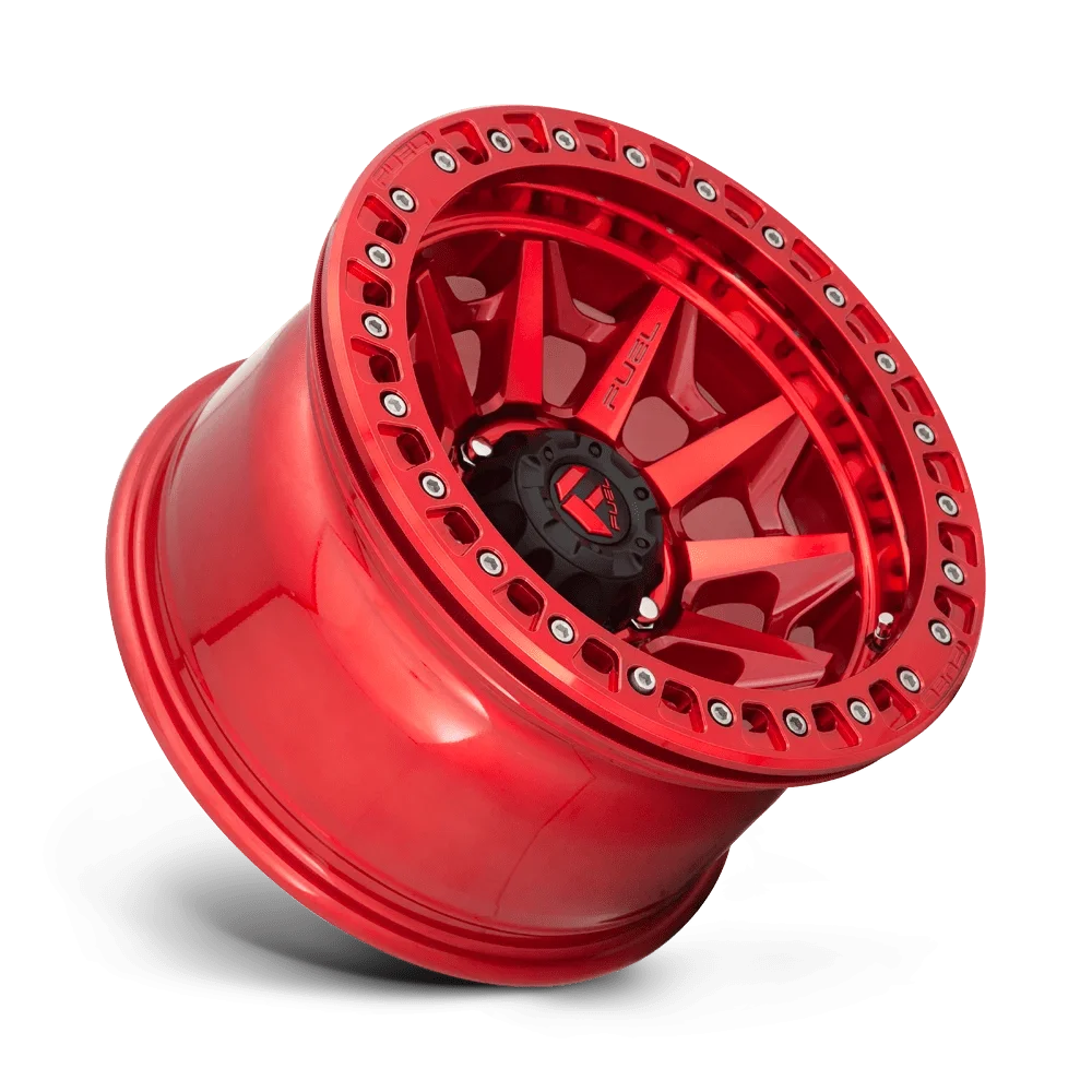1PC Aluminum Rim D113 COVERT BL OFF ROAD ONLY 17X9in Candy Red Finish, D11317907545 - Image 2