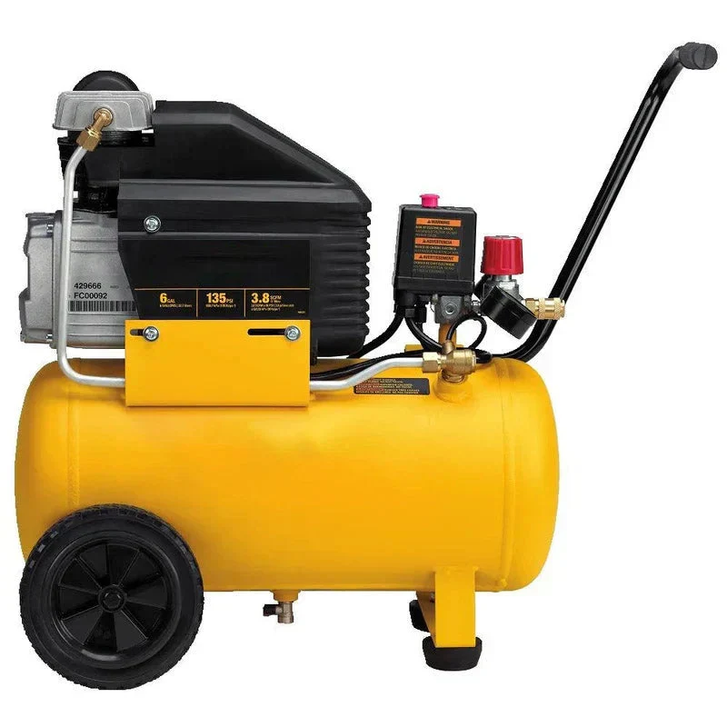 6 Gallon Horizontal Portable Electric Air Compressor