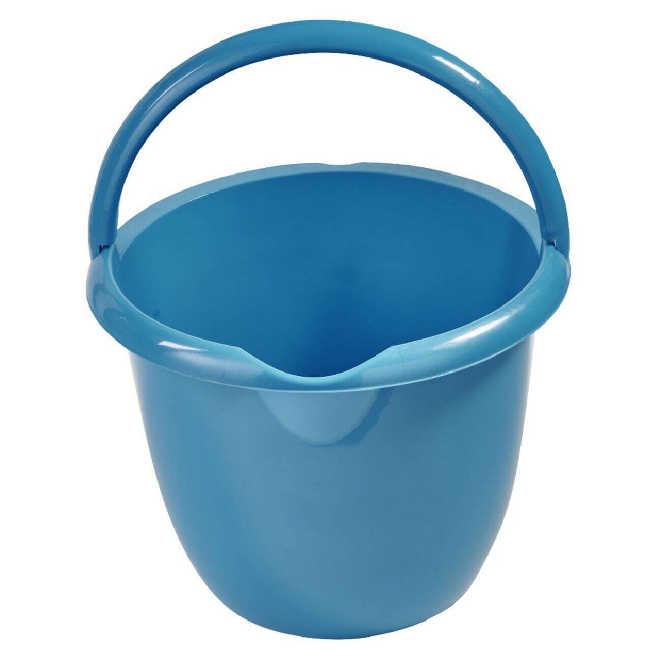 Seau bleu avec anse 7 L