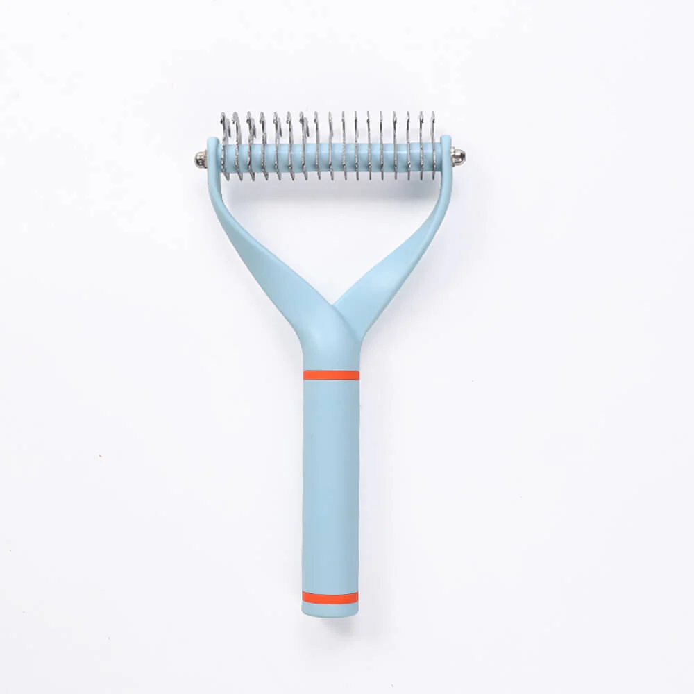 Pet Safe Dematting Comb Rake - Double Sided Blade