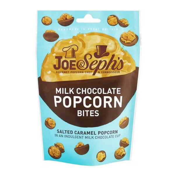 Melkesjokolade popcornbiter 63g
