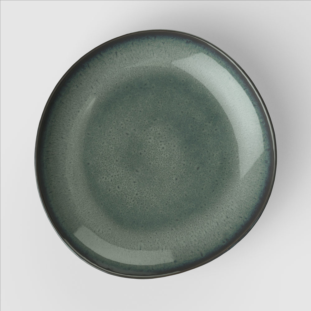 Lave Decorative fruit bowl - Grey, 20.3 oz, stoneware