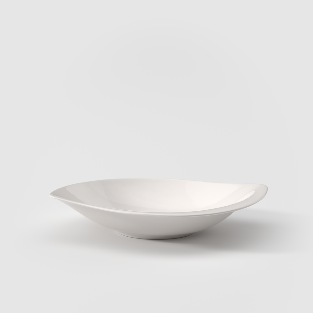 New Cottage Serving Bowl - White, 8.5 oz, Premium Porcelain