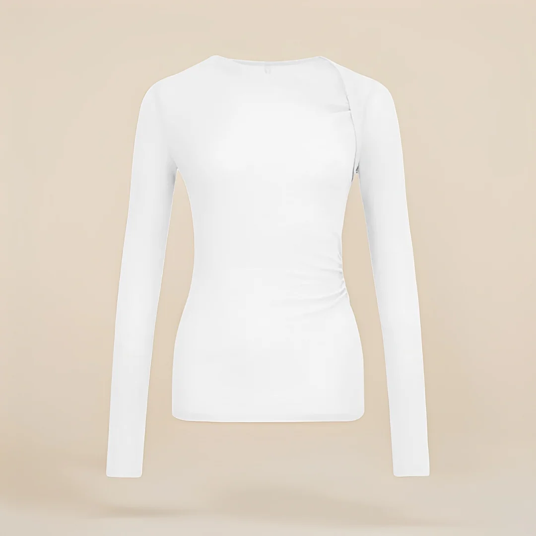 Nadine - Chemise longue à manches modernes