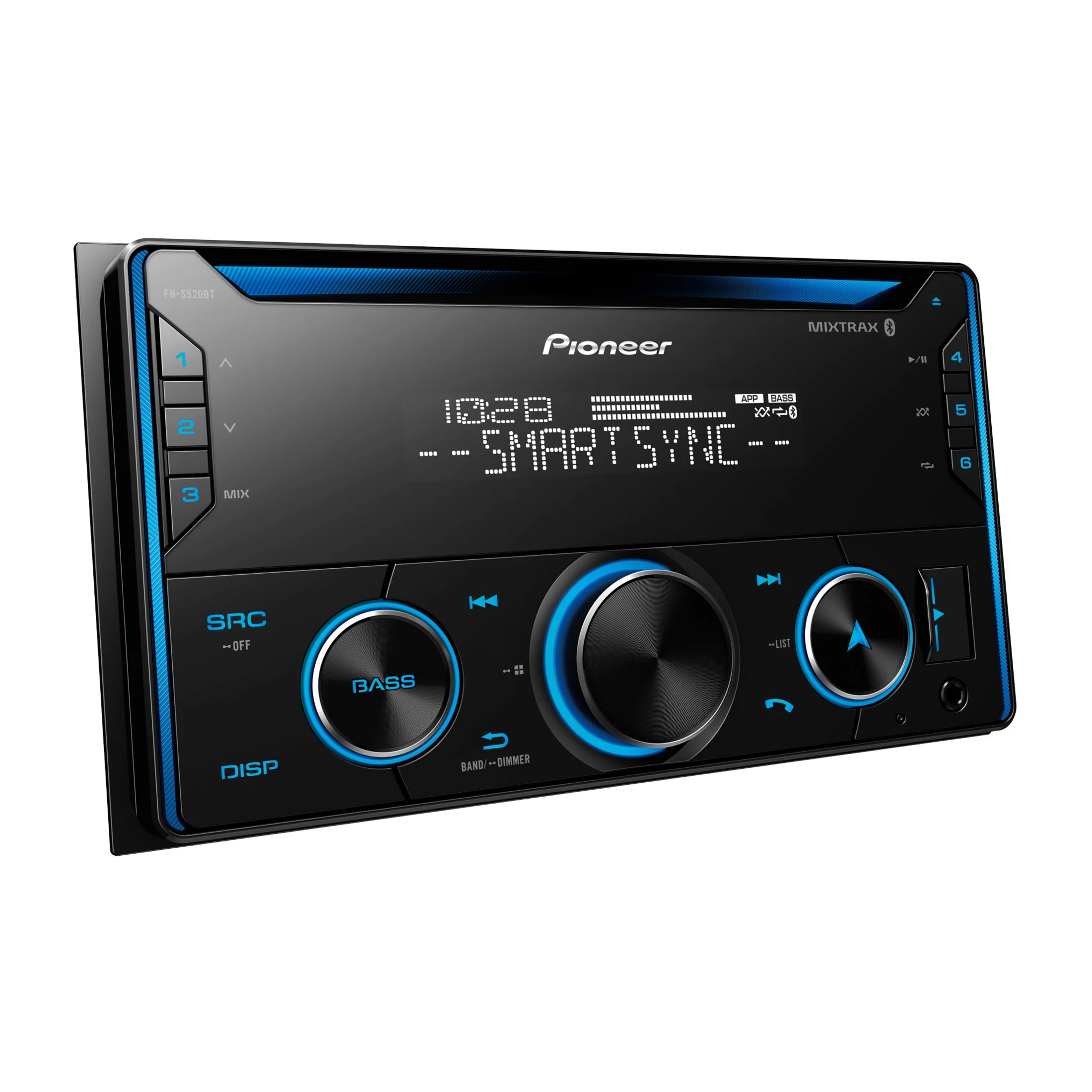 FH-S520BT CD Audio Receiver with Enhanced Audio Functions, Smart Sync App Compatibil - Image 2