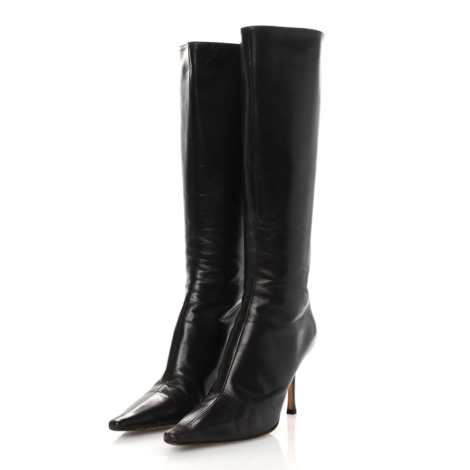 Kid Zip 85 Knee Boots 39 Coffee