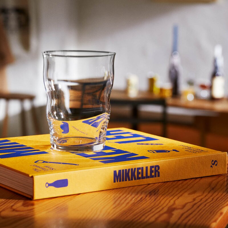 Mikkeller ølglass pint 40 cl 2 stk klar