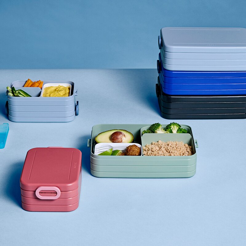 Bento matboks medium nordic sage
