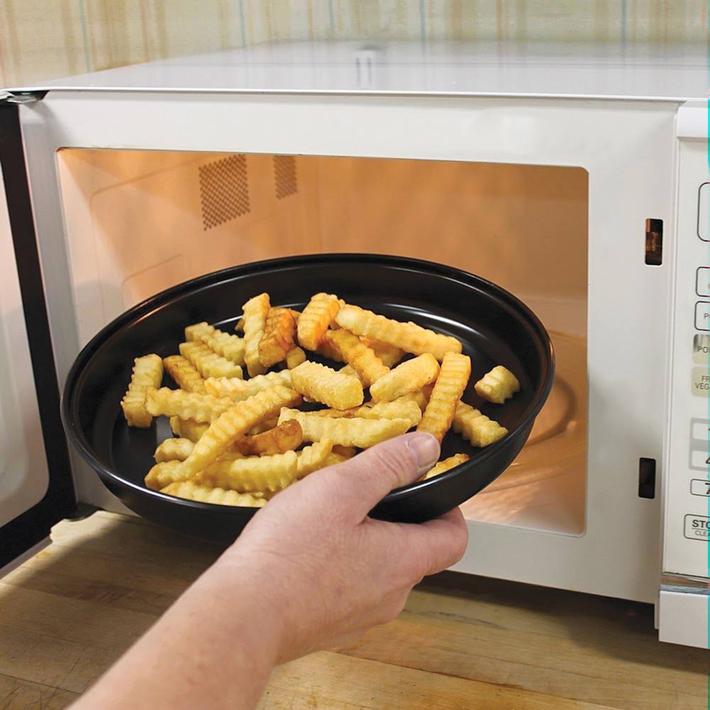 Bandwagon Microwave Oven Crisper Food Reheater Pan L7050