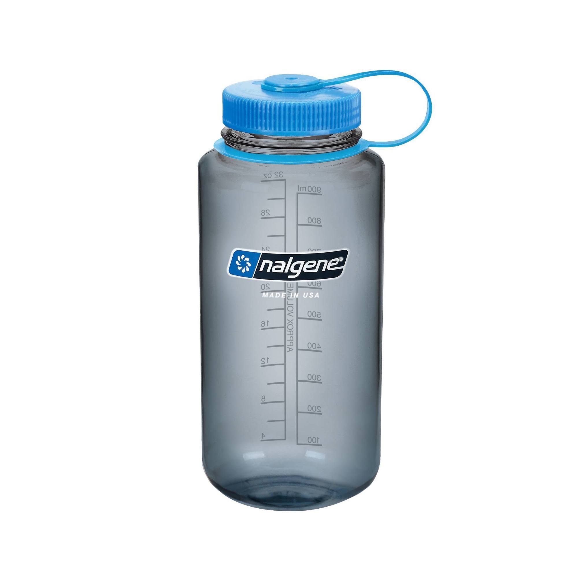 Nalgene Water Bottle Wide Mouth 32oz - Gray