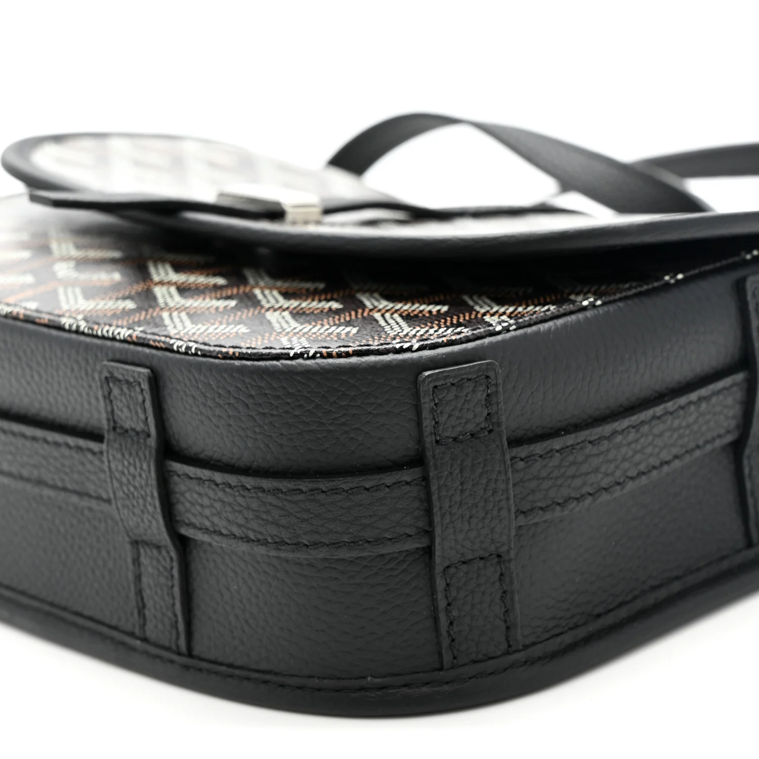 Goyardine Belvedere II PM Messenger Bag Black