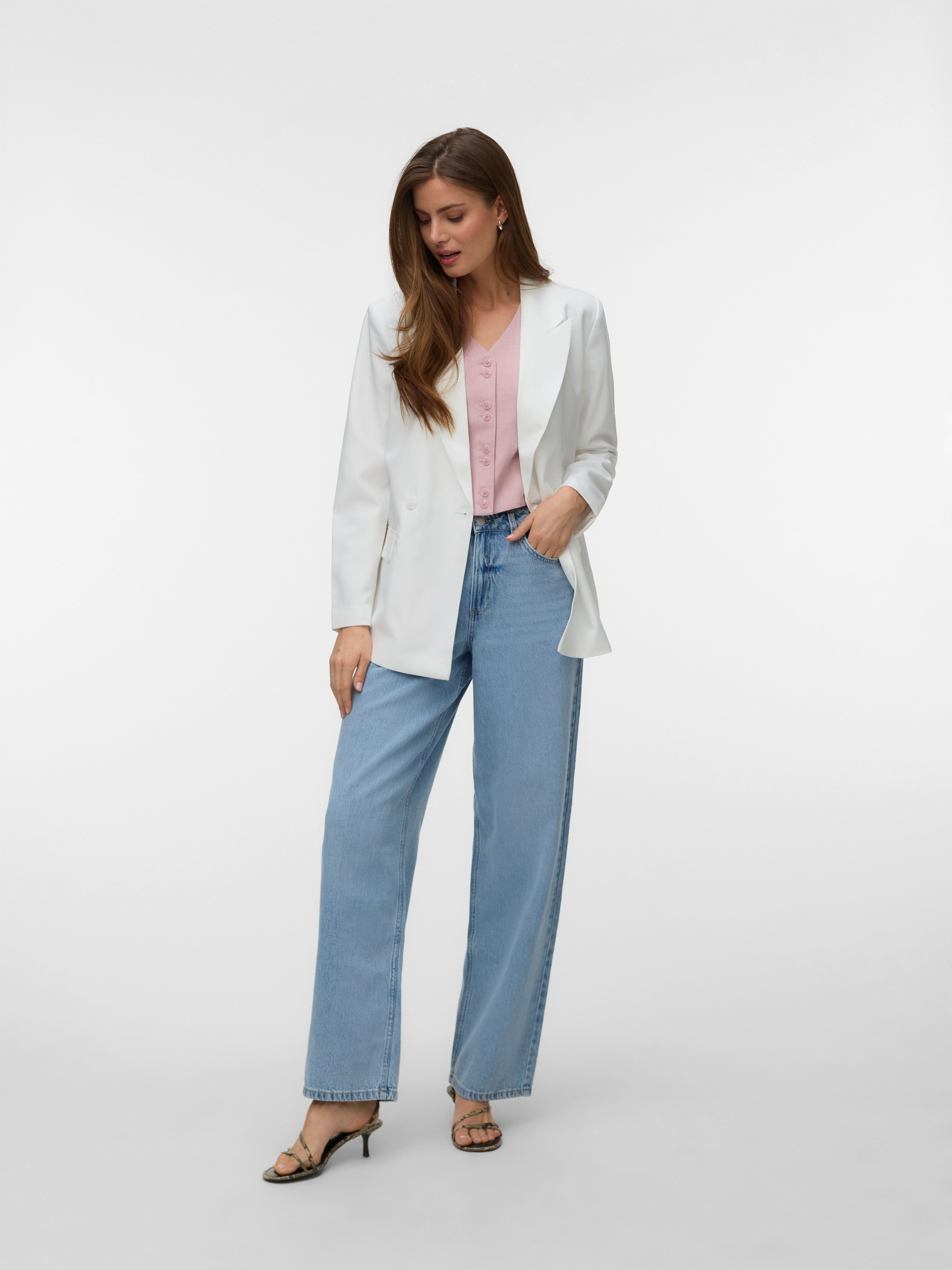 VERO MODA® VMCASSIDY Mid waist Trousers