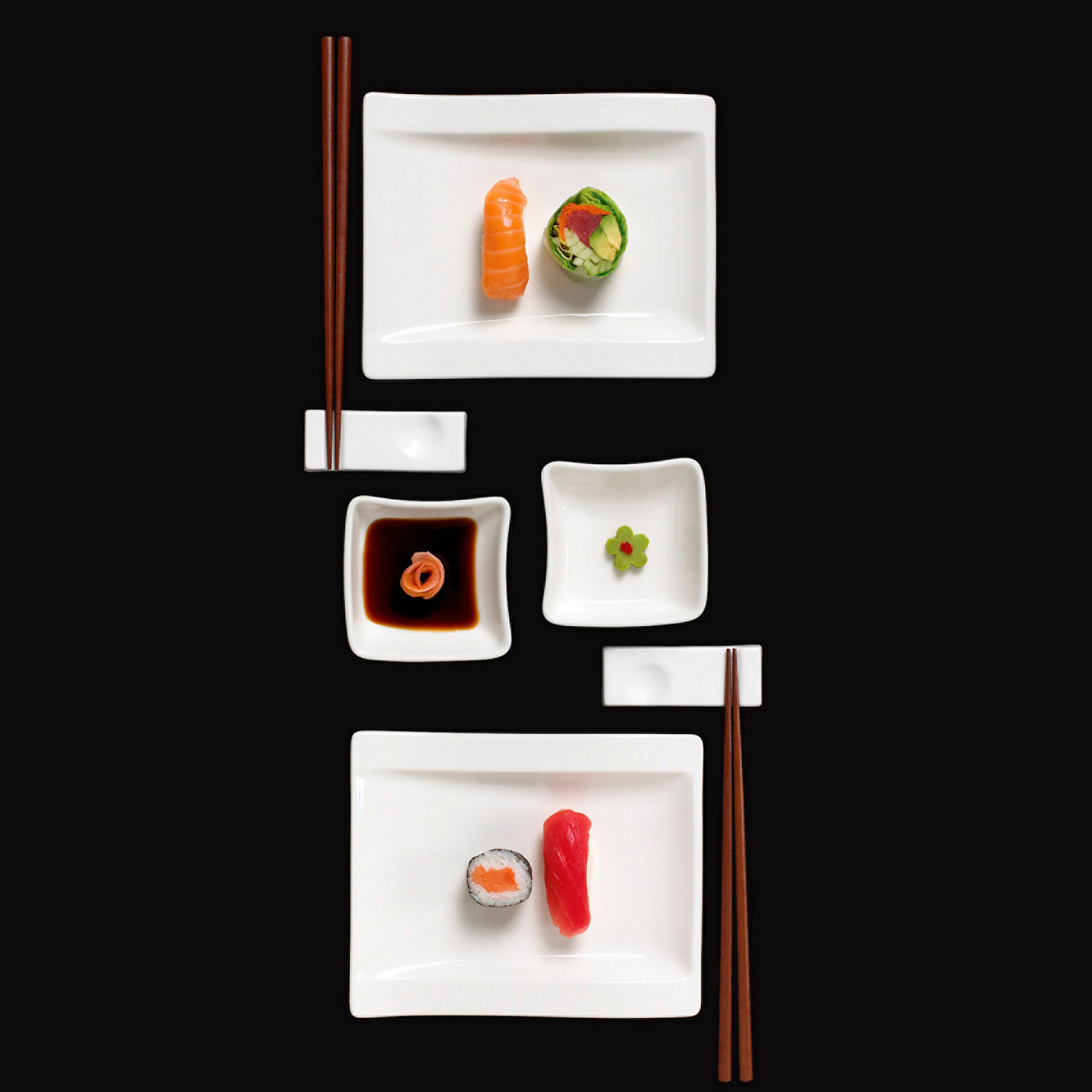NewWave Specialty plate - White, '', Premium Porcelain