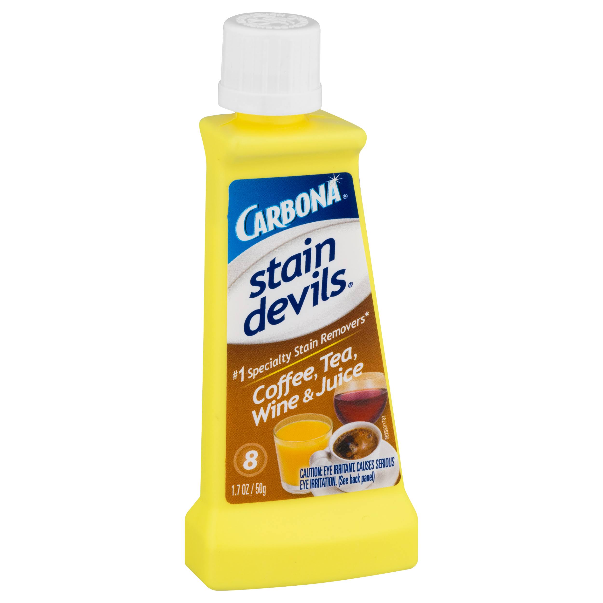 Carbona Stain Devils Stain Remover, 8 (Coffee, Tea, Wine & Juice) - 1.7 oz