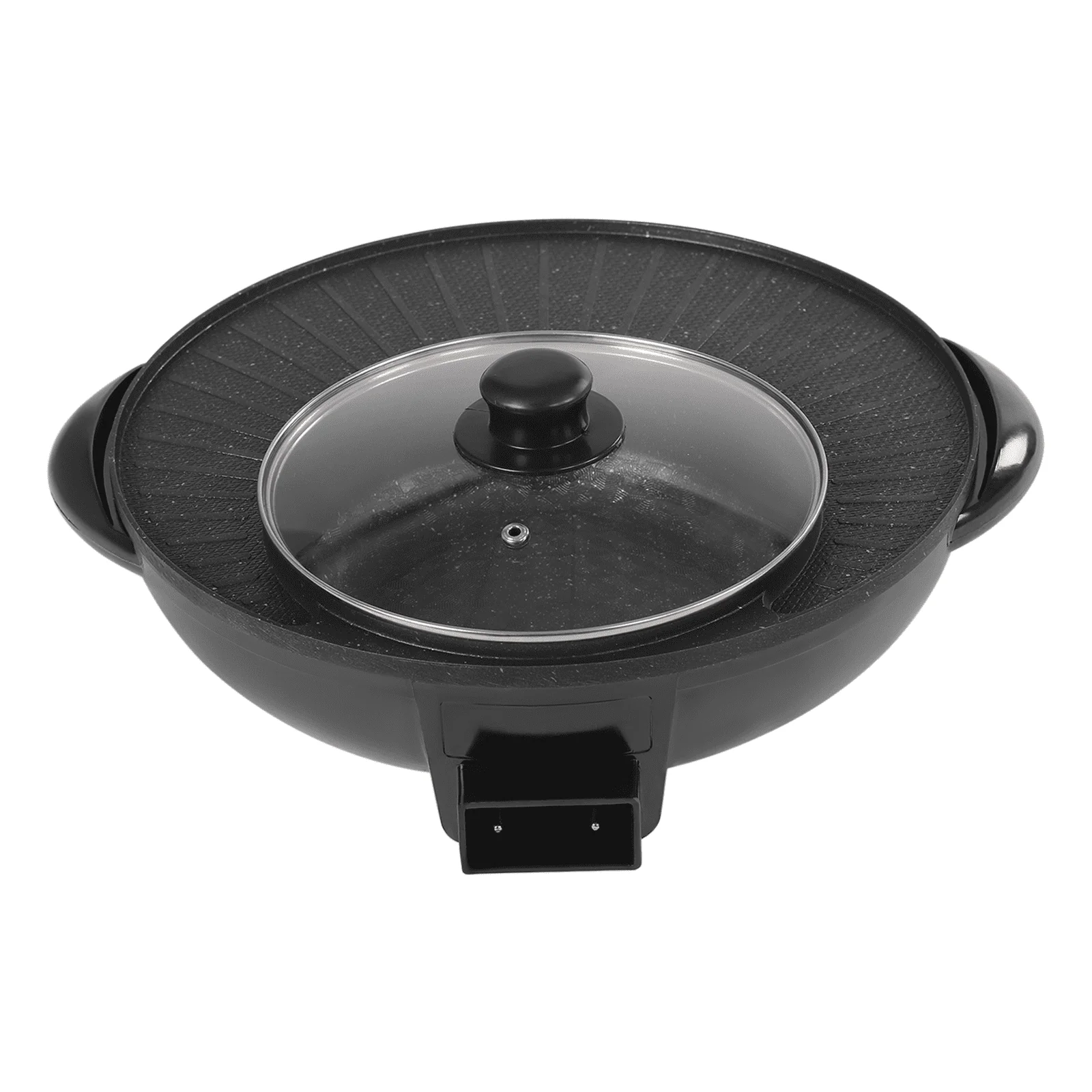 MONIPA Circular Edition Hotpot Grill Combo Indoor BBQ Parties Electric Hot Pot