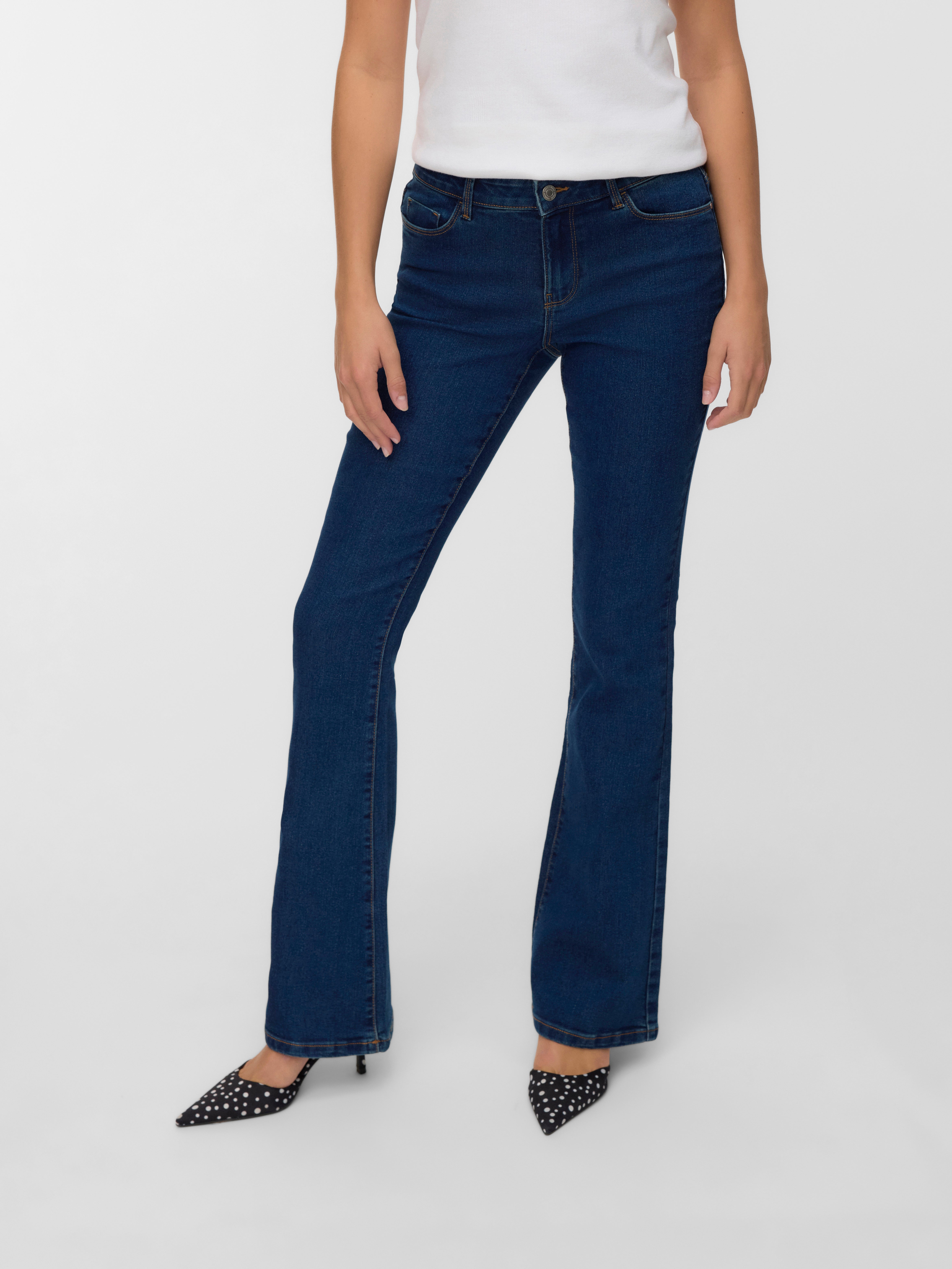 VERO MODA® VMELLY Mid rise Flared Fit Jeans