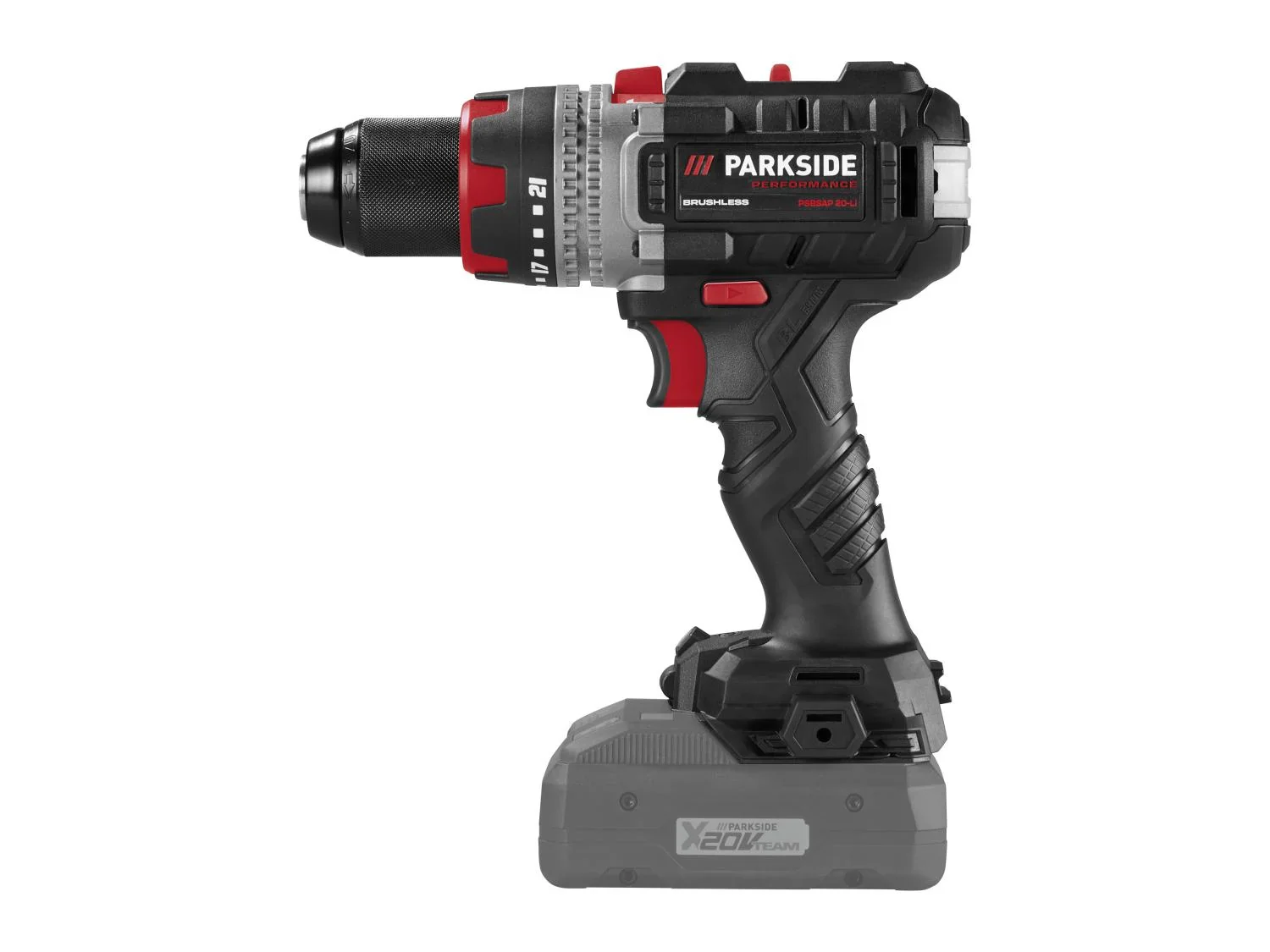 PARKSIDE Perceuse-visseuse  percussion + chargeur + batterie, 20 V
